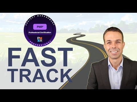 The PMP Fast Track - the FASTEST way to get up to speed for your PMP Exam thumbnail