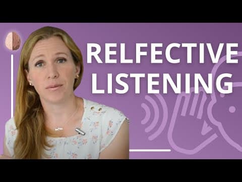 How to practice reflective listening effectively thumbnail