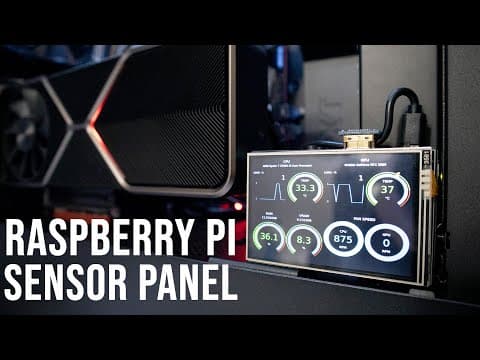 How to Create a Raspberry Pi PC Monitoring Screen thumbnail