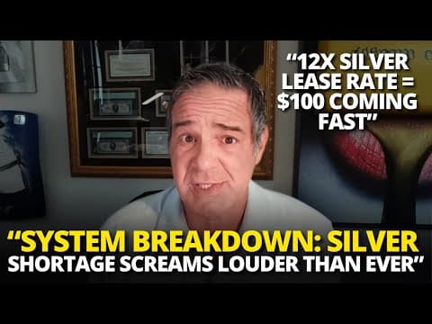 Silver’s Lease Rate Just Exploded 12X—The System Is Screaming Shortage | Andy Schectman thumbnail