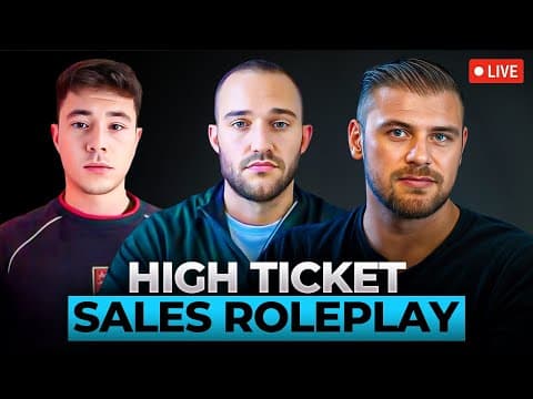 How to Never F*ck Up a Discovery in High-Ticket Sales ($1M/Month Closer) thumbnail