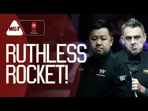 RUTHLESS ROCKET! 🤩 | Ronnie O'Sullivan vs Sanderson Lam | International Championship 2025 thumbnail
