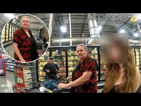 Police Surprise Grandmother Shoplifting with Her 16-Year-Old Granddaughter thumbnail
