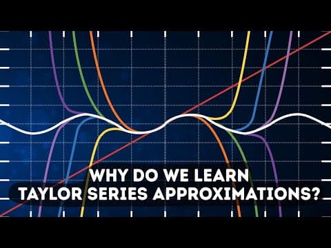 Dear Calculus 2 Students, This is why you're learning Taylor Series thumbnail