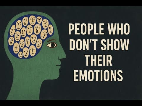 The Psychology of People Who Have Become Emotionally Numb thumbnail