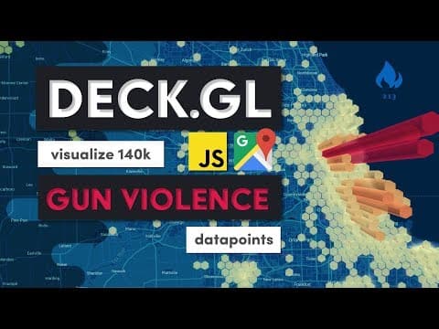 Visualize 140k Gun Violence Incidents with Deck.gl & Google Maps thumbnail