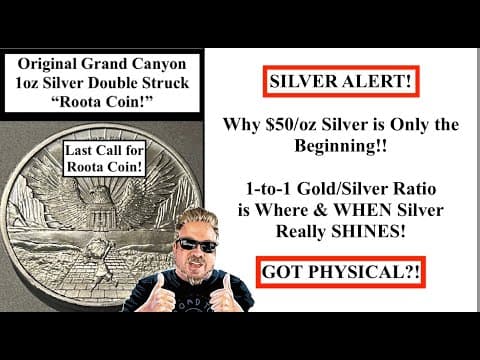 SILVER RED ALERT! Why $50/oz Silver is Only the Beginning! 1-1 Gold/Silver Ratio SOON?! (Bix Weir) thumbnail