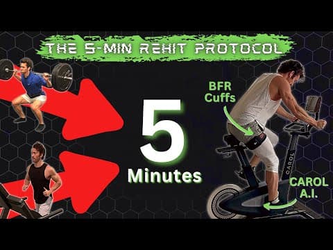 This AI-Powered 5-Minute REHIT Workout Beats 50 Min of Cardio PLUS A Heavy Leg Workout! (CAROL Bike) thumbnail