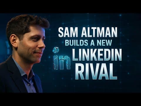 Sam Altman’s LinkedIn Killer: OpenAI’s New AI Jobs Platform Explained thumbnail