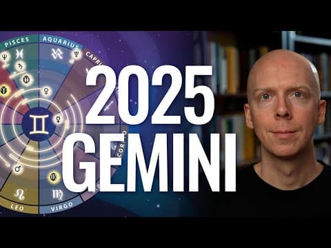 Gemini 2025 Yearly Horoscope & Astrology Forecast ♊ thumbnail