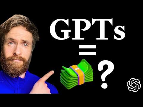 OpenAI GPT Store Ideas + How to Connect an API to Your GPTs thumbnail