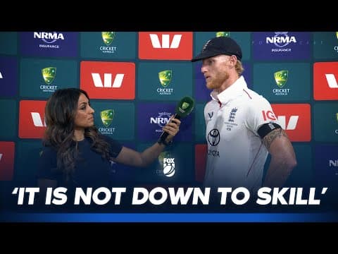 Stokes Lost for Answers as England face another Ashes whitewash 🫣 | The Ashes | Fox Cricket thumbnail