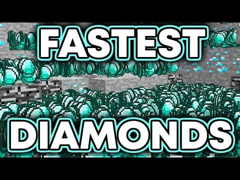 How to Find Diamonds in Minecraft Fast and Easily thumbnail