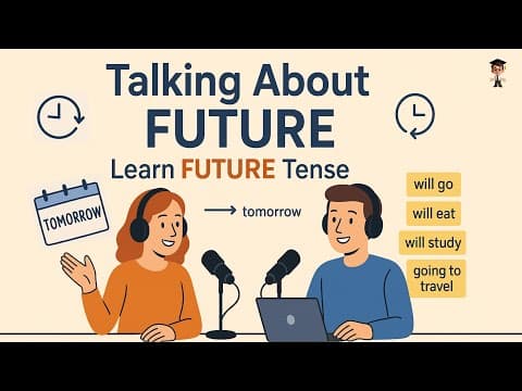 How to Talk About the Future in English | Learn the Future Tense NOW! | English Conversation thumbnail