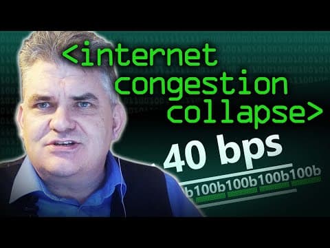 Internet Congestion Collapse - Computerphile thumbnail