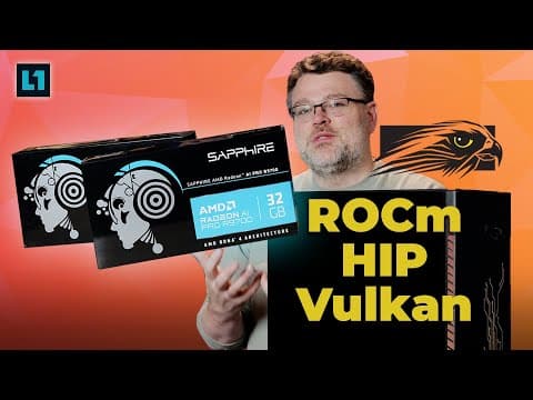 Radeon R9700 Dual GPU First Look — AI/vLLM plus creative tests with Nuke & the Adobe Suite thumbnail