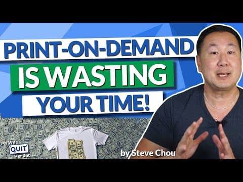 Stop Wasting Time With Print On Demand – This Is The REAL Money Maker thumbnail