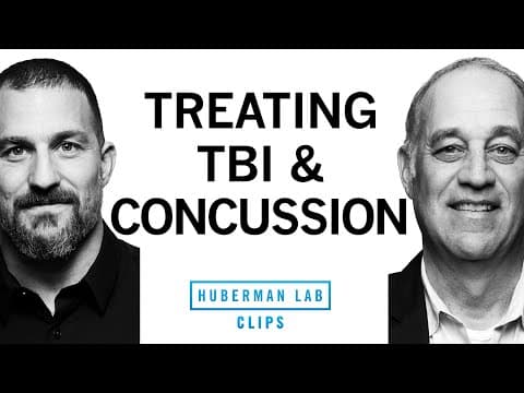 How to Treat Concussion & Traumatic Brain Injury | Dr. Mark D'Esposito & Dr. Andrew Huberman thumbnail