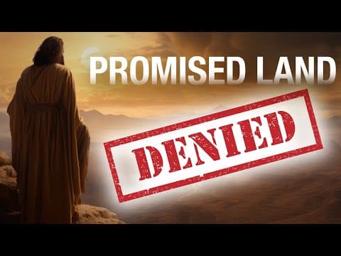 Why Moses Missed the Promised Land | Timeless Lessons From His Discipline thumbnail