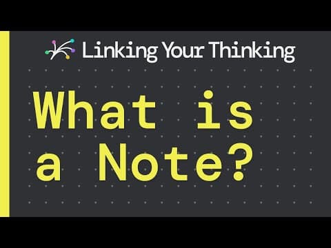 What Is a Note and Why Is It Important for Thought? thumbnail