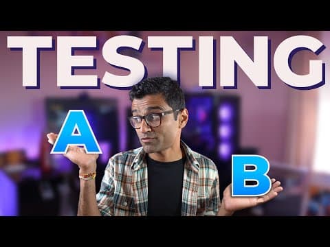 Simple explanation of A/B Testing thumbnail
