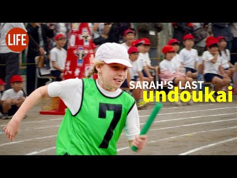 Sarah's Last Undoukai (An Emotional Japanese Elementary Sports Day) 🇯🇵  Life in Japan EP 335 thumbnail
