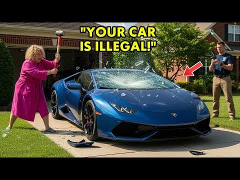 HOA Karen Destroyed My $300,000 Lamborghini — Not Knowing I’m a Feared War Veteran thumbnail