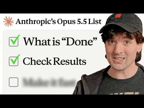 How to get the most out of Opus 5.5 for coding? thumbnail