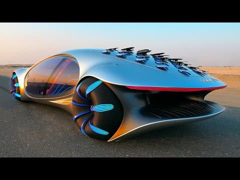 What Makes the Mercedes AVTR a Futuristic Concept Car? thumbnail