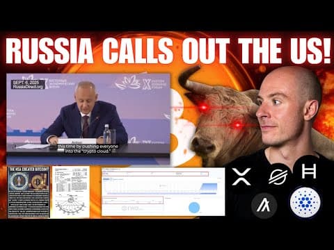 BREAKING!!! Russia Just Exposed The US's Crypto Plans....... A Major Global financial Shift Is Here! thumbnail
