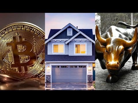 Which Investment Is Better: Bitcoin, Real Estate, or Stocks? thumbnail