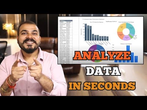 Analyze Tabular Data With Reports In Seconds Using Quadratic AI thumbnail