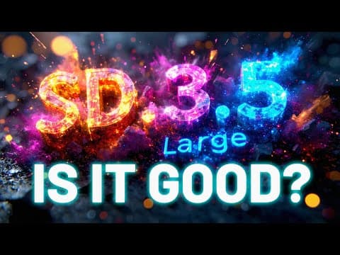 SD 3.5 Large: the good, the bad, the ugly thumbnail