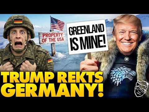 VICTORY: Germany SURRENDERS to USA & Trump! Pulls ALL Troops from Greenland in European Humiliation🤣 thumbnail