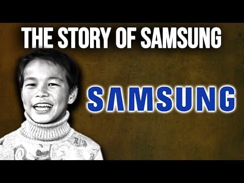 The Korean Kid Who Created Samsung During A Time Of Great Struggle thumbnail