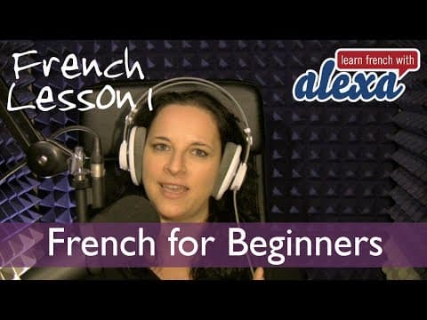 Learn French with Alexa Polidoro Free French Lesson 1 thumbnail