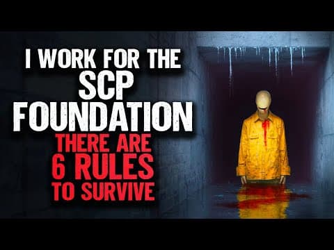 I Work for the SCP FOUNDATION. There are 6 Rules To Survive. thumbnail