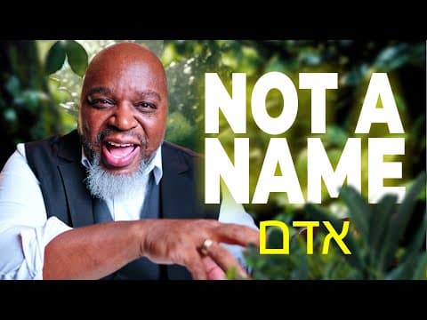 Adam Doesn't Mean 'Man' — Here's What Hebrew Really Says thumbnail