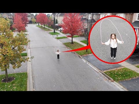 If you ever see a little girl skipping rope on the street, do not approach her! (It’s not safe) thumbnail