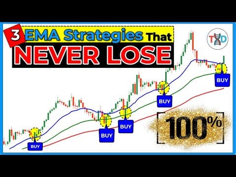 🔴 3 EMA Strategies That NEVER LOSE — EVER! thumbnail