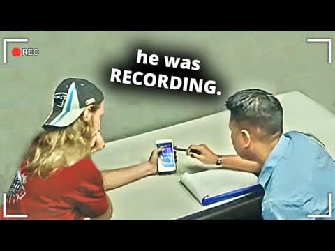 Killer Boyfriend Realizes His Secret Is Caught On Camera thumbnail