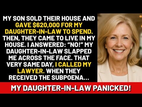 My son sold their house and gave $620,000 for my daughter-in-law to spend. Then, they came to live thumbnail