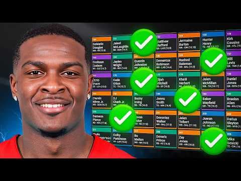 The BEST Picks You Can Make in Every Round of Your Fantasy Draft thumbnail