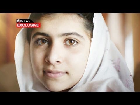 Diane Sawyer Sits Down With the Inspirational Malala Yousafzai thumbnail