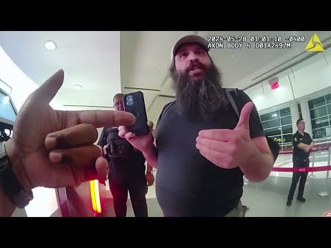 Male Karen Tries Bullying Staff At Airport thumbnail