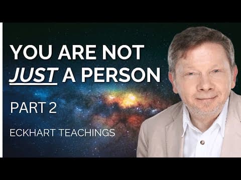Consciousness, God, and the Real You | Eckhart Tolle on The Secret of Human Existence (Part 2) thumbnail