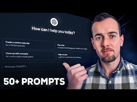 How to Use ChatGPT Effectively for Beginners in 2024 thumbnail
