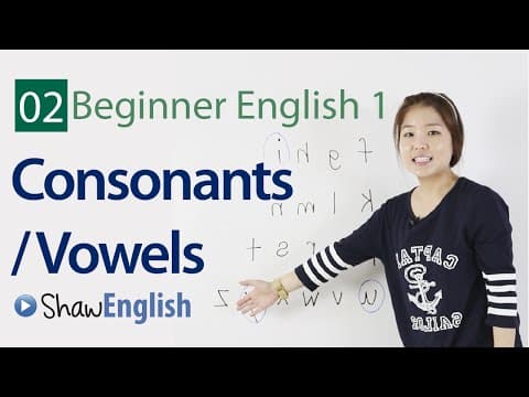 English Consonants + Vowels thumbnail