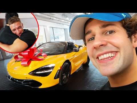 GIVING BEST FRIEND $450,000 SUPER CAR! thumbnail