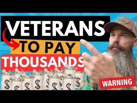 WHY IS THIS HAPPENING? THE US GOVERNMENT SAYS THAT DISABLED VETERANS SHOULD PAY FOR VETERANS BENEFIT thumbnail